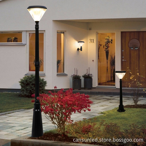 Customized Outdoor Aluminum Posts for Street and Garden Lamps